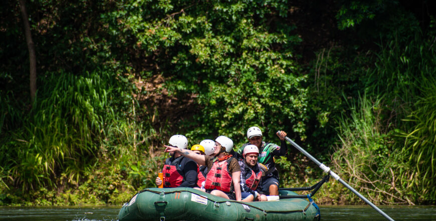 GUANACASTE ⇆ MONTEVERDE AND SANTA ELENA with  Safari Float on the Tenorio River